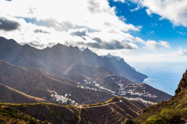 Anaga Dağları'nın güzel manzara