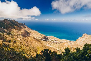 Anaga Dağları'nın güzel manzara