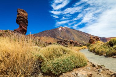 Pico del Teide Dağı yanardağ