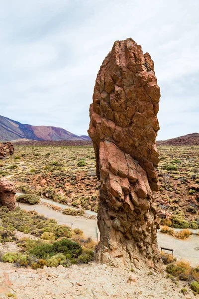 Finger Of God rock in Teide park — Stock Photo, Image