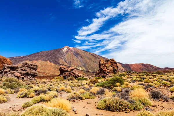 Vulcano di montagna Pico del Teide — Foto Stock