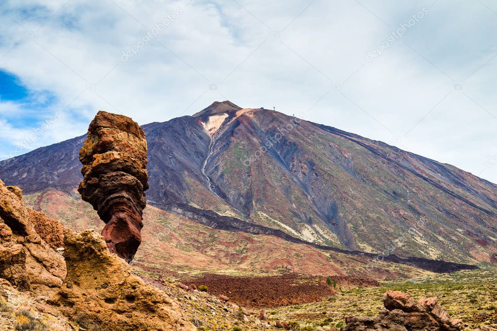 Pico del Teide mountain volcano