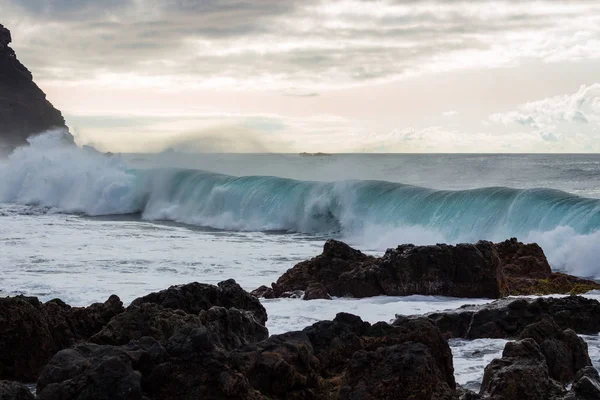 Vulkaniska kusten i Teneriffa — Stockfoto