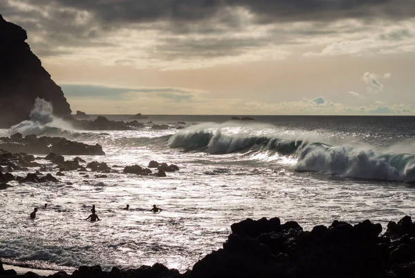 Costa Vulcânica em Tenerife — Fotografia de Stock