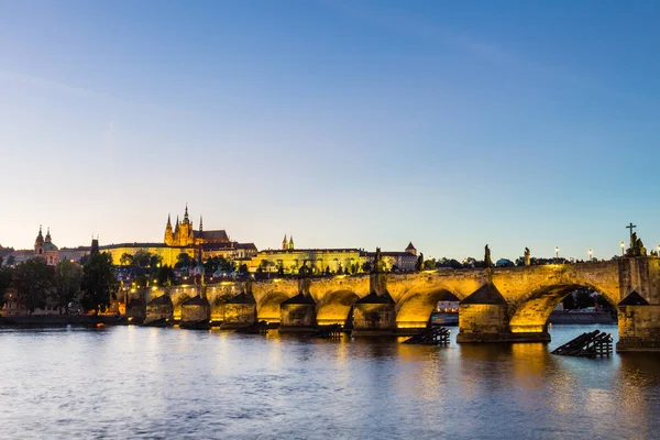 Puente de Carlos en Praga — Foto de Stock