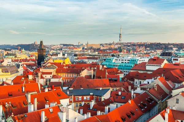 Gamla stan arkitektur i Prag — Stockfoto