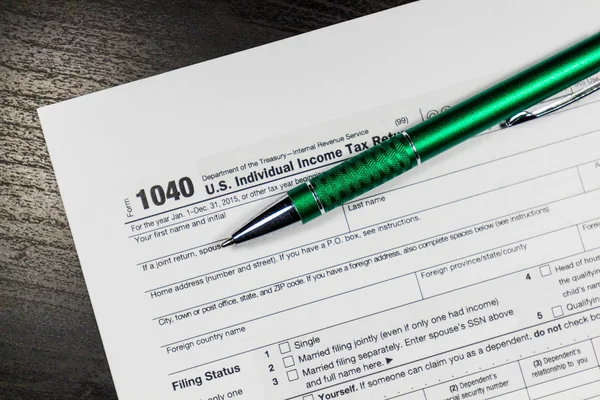 individual income tax return blank