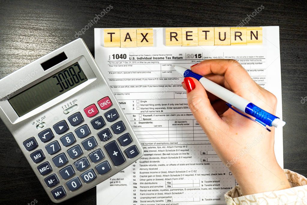 individual income tax return blank