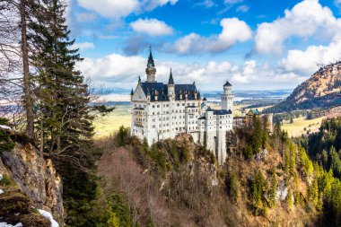 Almanya 'daki Neuschwanstein kalesi