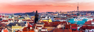 Prag 'daki eski kasaba mimarisi
