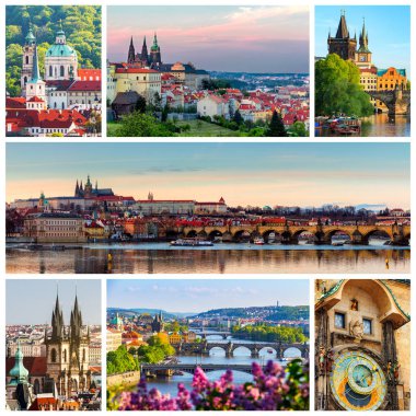 kolaj yerlerinden Prag, Çek Cumhuriyeti