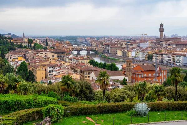 Florence panorama city skyline, Firenze, Italia — Foto Stock