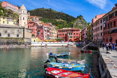 Vernazza Cinque Terre, Liguria, İtalya