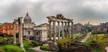 Roman Forum, Roma'nın tarihi merkezi, İtalya