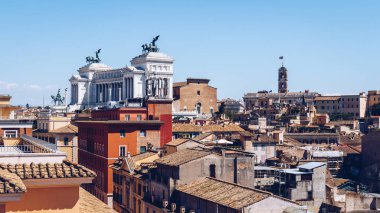 Roma tarihi merkezi ile klasik historica görünümü