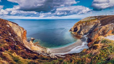 Hidden beach at Cap de la Chevre, Presqu'ile de Crozon, Parc nat