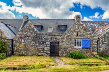 Rostudel güzel köy eski balıkçı VILL sokak görünümü