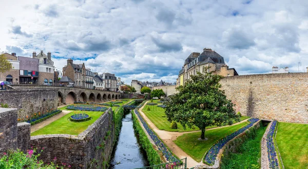 フランスのブルターニュ(ブルターニュ)のヴァンの歴史的な都市 — ストック写真