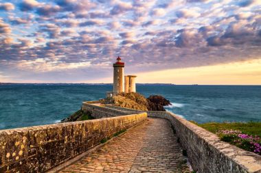 Deniz feneri Phare du Petit Minou Plouzane, Brittan içinde görünüm