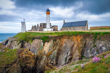 Deniz feneri ve harabe Manastırı, Pointe de Saint anne Panoraması
