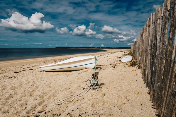 Strand van Landrezac, Sarzeau, Morbihan, Bretagne (Bretagne), Fran — Stockfoto