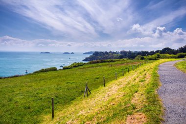 Pointe du Grouin Cancale, Fransa, Brittany, Avrupa