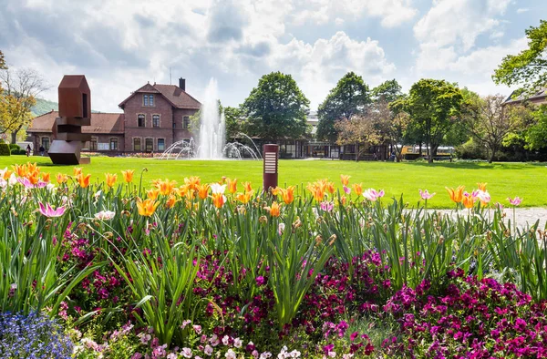 Ettlingen mimarisi. Ettlingen, Baden Wurttemberg, Almanya