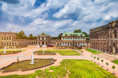 Ünlü Zwinger palace (Der Dresdner Zwinger) Dres Sanat Galerisi