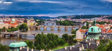 Old Town pier architectu doğal bahar günbatımı hava görünümünü