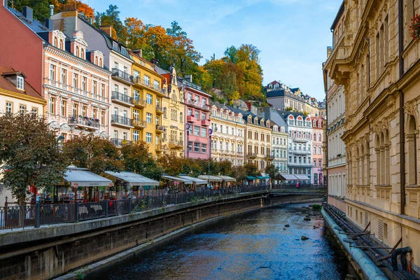 Karlovy Vary (Karlsbad), Tschechische Republik. Es ist t — Stockfoto
