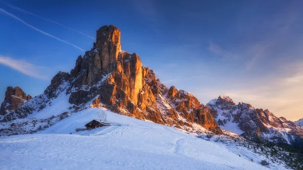 Winter in the Dolomites, Northern Italy — Stock Photo, Image