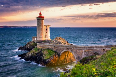 Deniz feneri Phare du Petit Minou Plouzane, Brittan içinde görünüm
