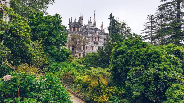 Quinta De Regaleira, Sintra. Palazzo Regaleira (Quinta da Regalei — Foto Stock