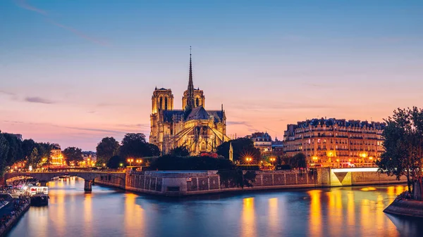 Notre Dame de Paris Katedrali, Fransa. Notre Dame de Paris Cathe — Stok fotoğraf