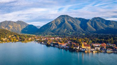 Tegernsee, Germany. Lake Tegernsee in Rottach-Egern (Bavaria), G