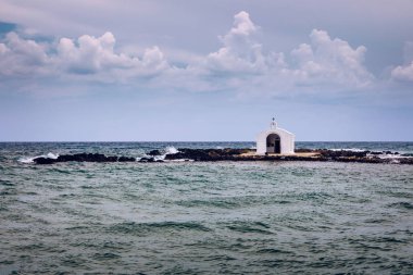 Agios Nikolaos Şapeli, Georgioupoli, Girit, Yunanistan Beyaz Ça