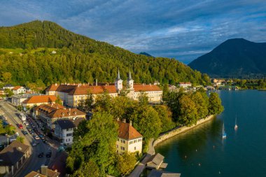 Tegernsee, Germany. Lake Tegernsee in Rottach-Egern (Bavaria), G