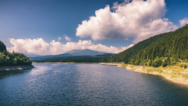 Oasa Jezero Hory Sureanu Týnici Transalpina Sedmihradsko Rumunsko — Stock fotografie