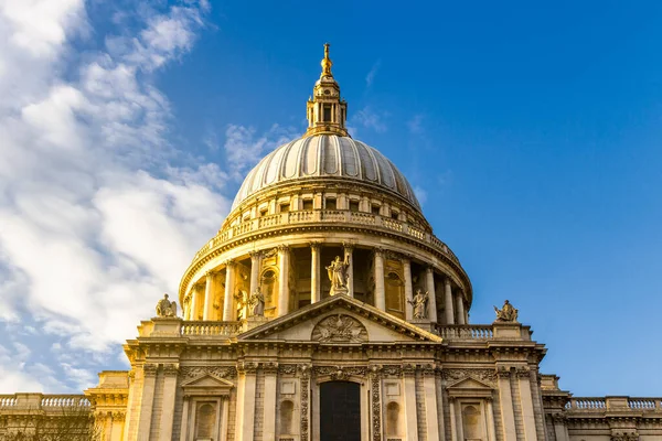 Собор Святого Павла Золотий Час Лондоні Англія — стокове фото