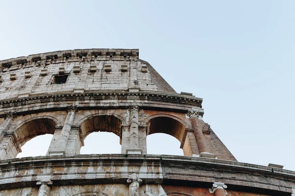 Colosseo Alla Luce Del Mattino Roma Italia — Foto Stock