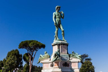 David Floransa, İtalya Piazzale Michelangelo, bronz döküm