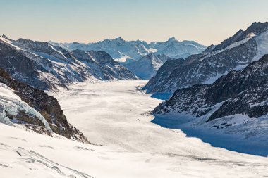 Kayak Merkezi İsviçre Jungfrau Wengen görünümünü