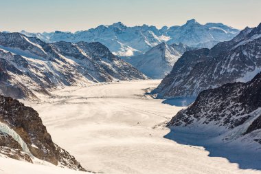 Görünümü ve Kayak Tatil İsviçre Jungfrau Wengen, kış