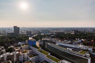 Hamburg Almanya eski kasaba parçası  