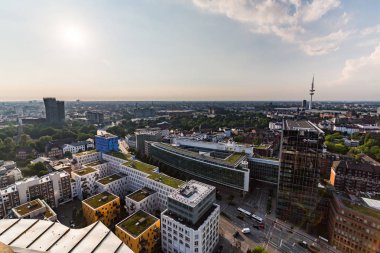 Hamburg Almanya eski kasaba parçası  