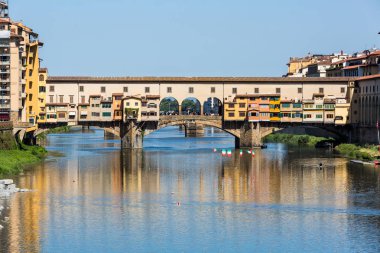 Floransa 'daki Ponte vecchio manzarası, İtalya