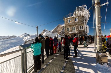 Kayak Merkezi İsviçre Jungfrau Wengen görünümünü