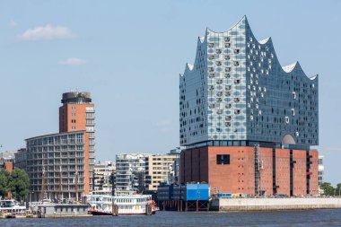 Hamburg liman bina Elbphilharmonie