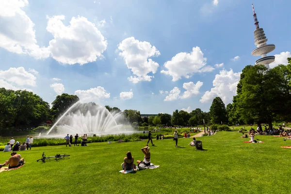 Planten BM Blomen Park yakınındaki Parksee görünümünü