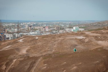 Krasnoyarsk dağda yalnız booth